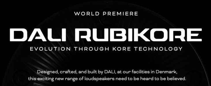 Dali Rubikore : le constructeur annonce une nouvelle gamme d'enceintes Hifi haut pour le High End de Munich