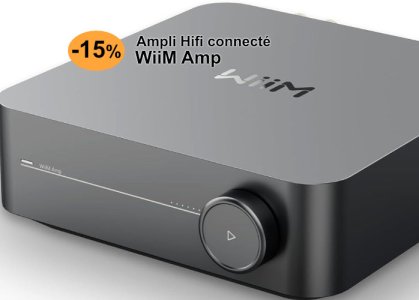 -15 % sur le WiiM Amp : un excellent petit ampli Hifi connecté