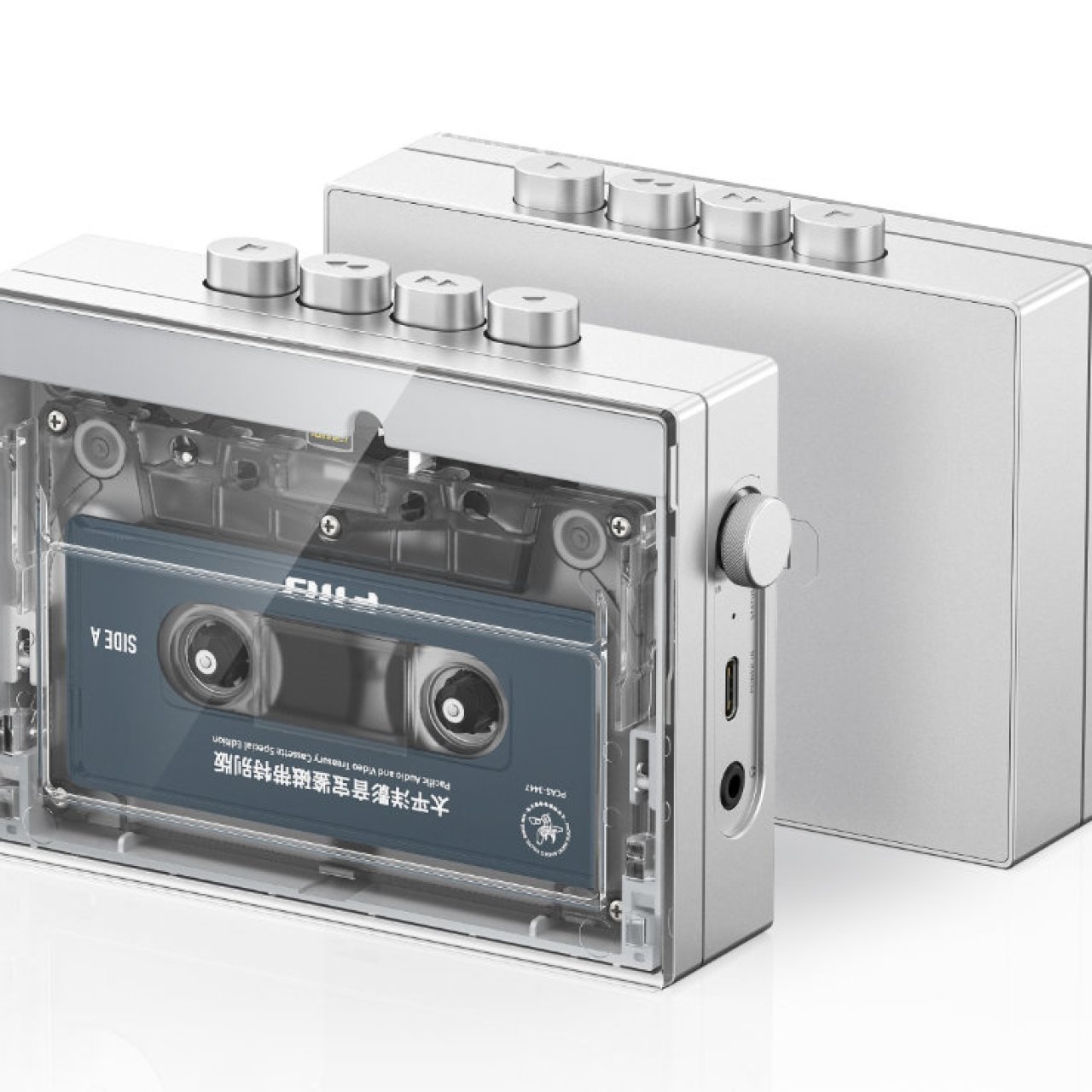 FiiO CP13 : un baladeur K7 transparent façon Walkman des années 1980