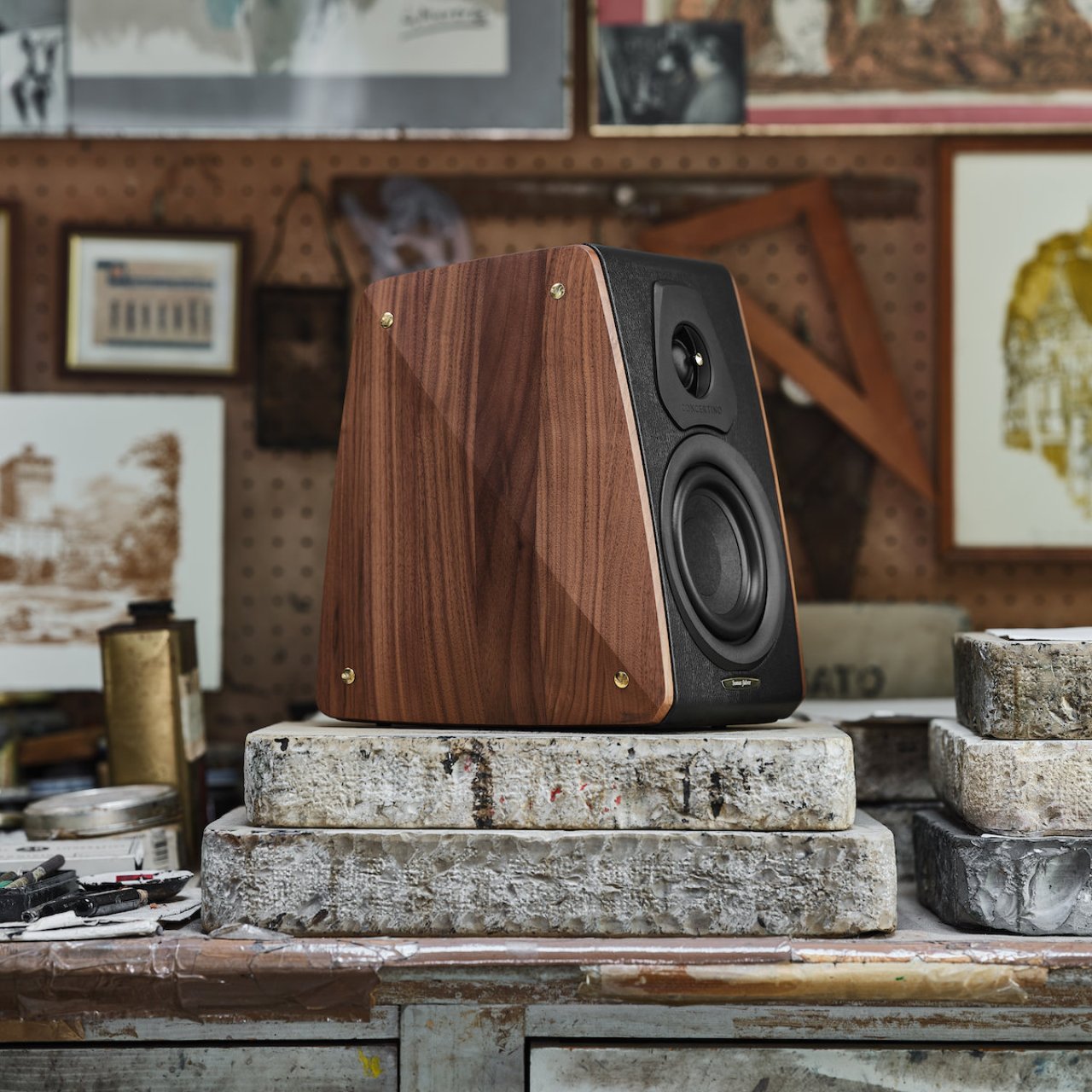 Sonus Faber Concertino G4 : nouveau point d'entrée dans la série Heritage d'enceintes Hifi de luxe du facteur italien