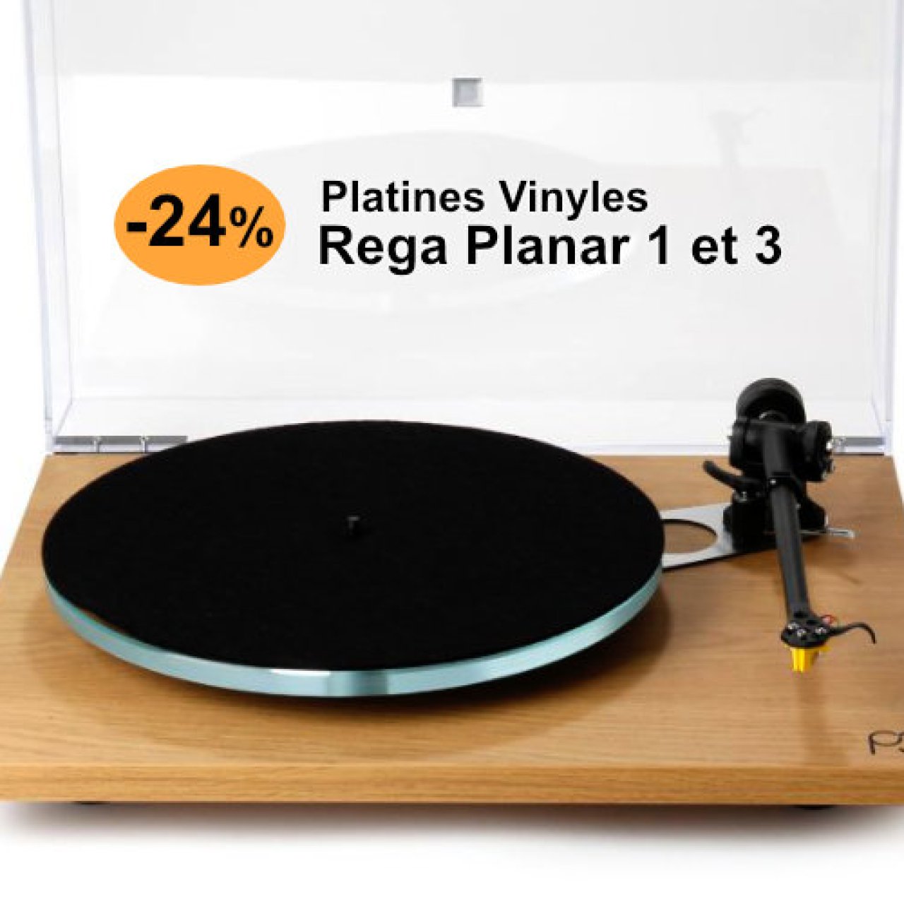 Platines vinyles Rega Planar 1 et 3 au plus bas prix avec le code promo "SOURCE"