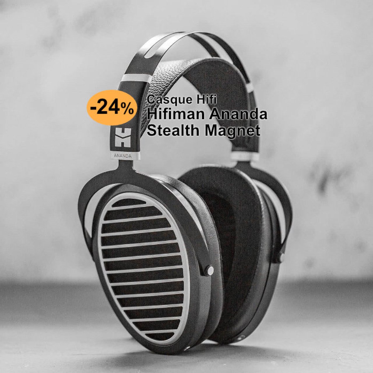 -24 % sur l'Hifiman Ananda Stealth Magnet : un casque Hifi à transducteurs orthoplanar abordable