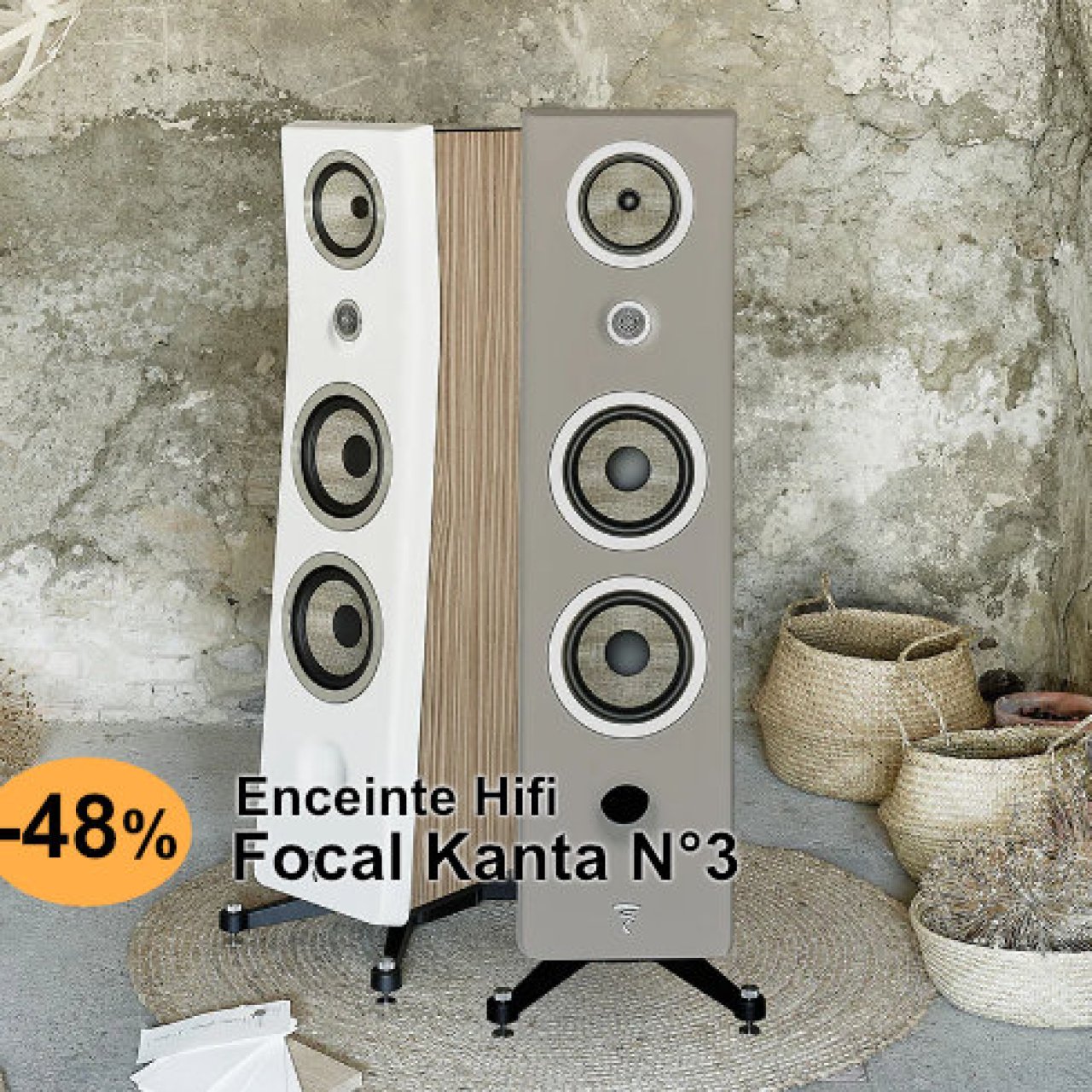 Bon plan audiophile : -48 % sur la Focal Kanta N°3, enceinte Hifi haut de gamme, luxueuse, très design et made in France