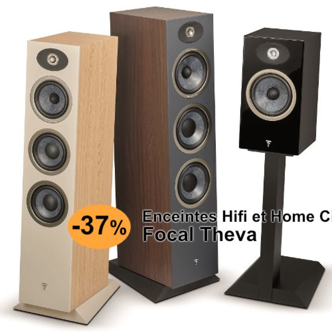 -37% sur les enceintes Hifi et Home Cinéma Focal Theva pour ouvrir le Black Month