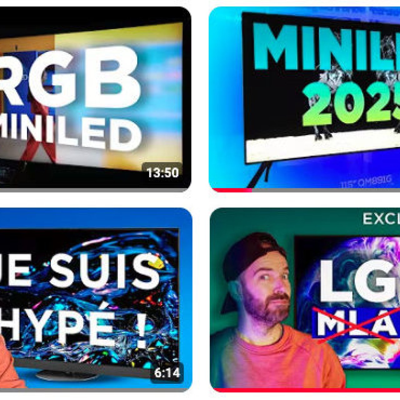 MiniLED RGB, Inkjet RGB OLED, Tandem OLED RGB... Benji TV présente les innovations TV sur le CES 2025