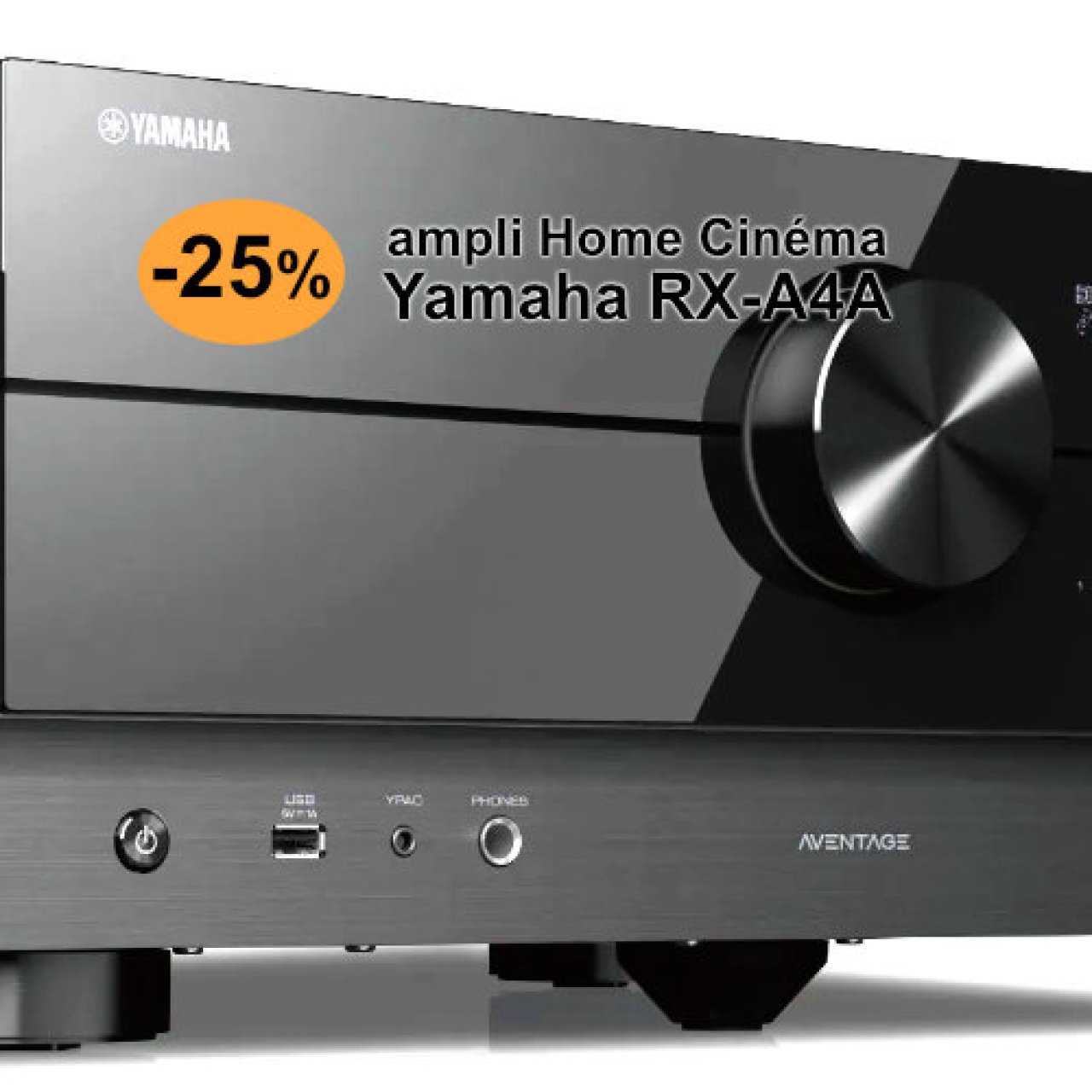 -25 % sur le Yamaha RX-A4A, un ampli Home Cinéma Dolby Atmos de référence