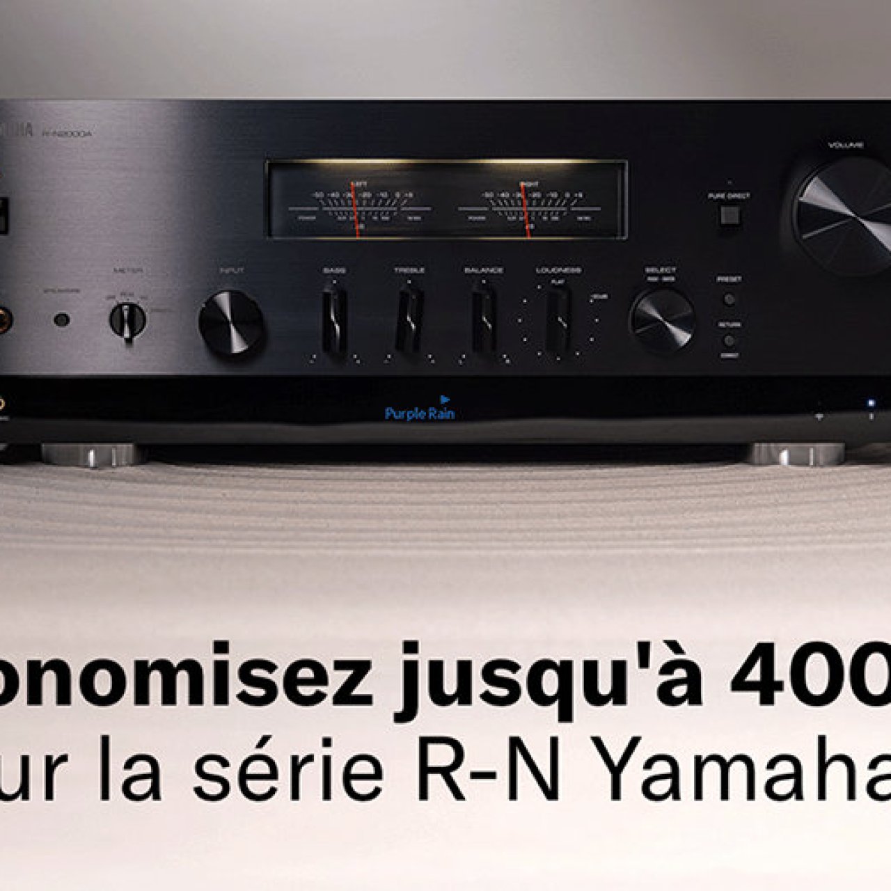 Yamaha rembourse jusqu'à 400 € sur ses amplis Hifi connectés de la série R-N