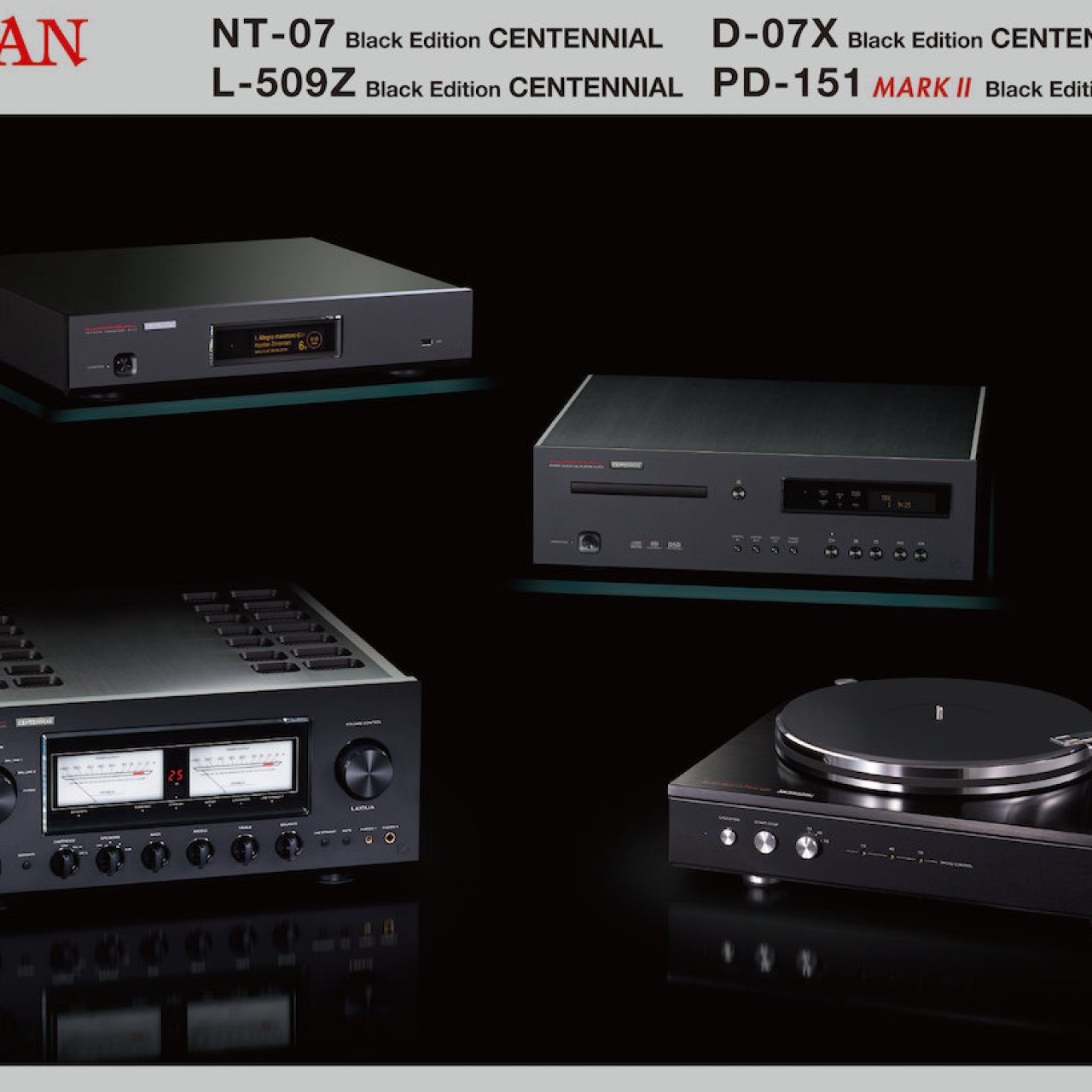 Luxman Centennial Black Edition : série spéciale pour le centenaire de la marque japonaise