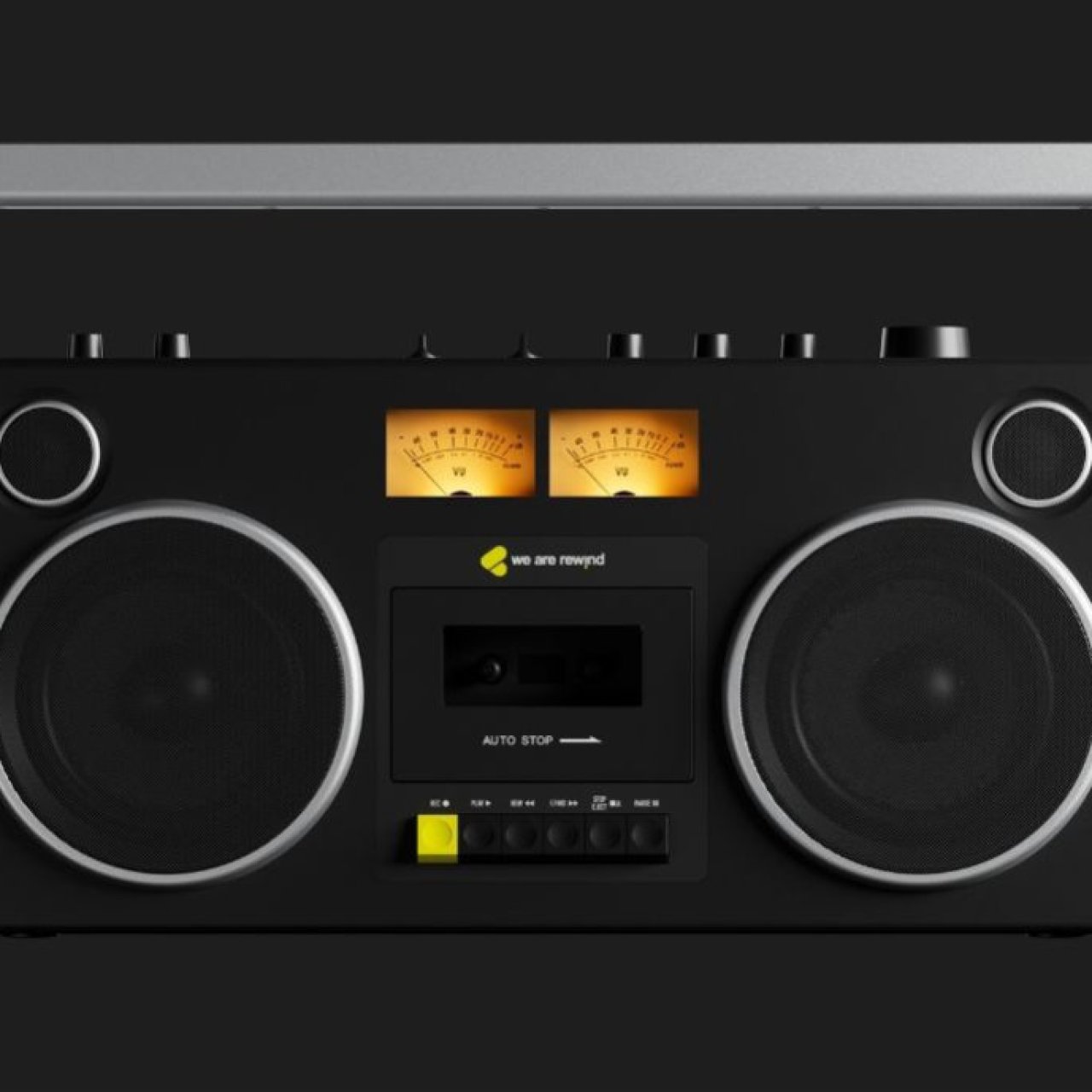 We Are Rewind GB-001 : la boombox à lecteur K7 réinventée