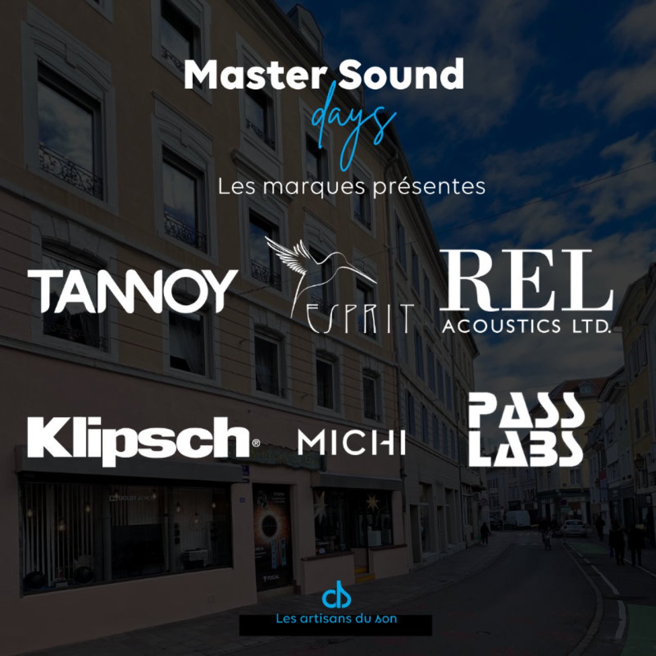 JPO Master Sound Days les 27 et 28 juin chez Les Artisans du Son