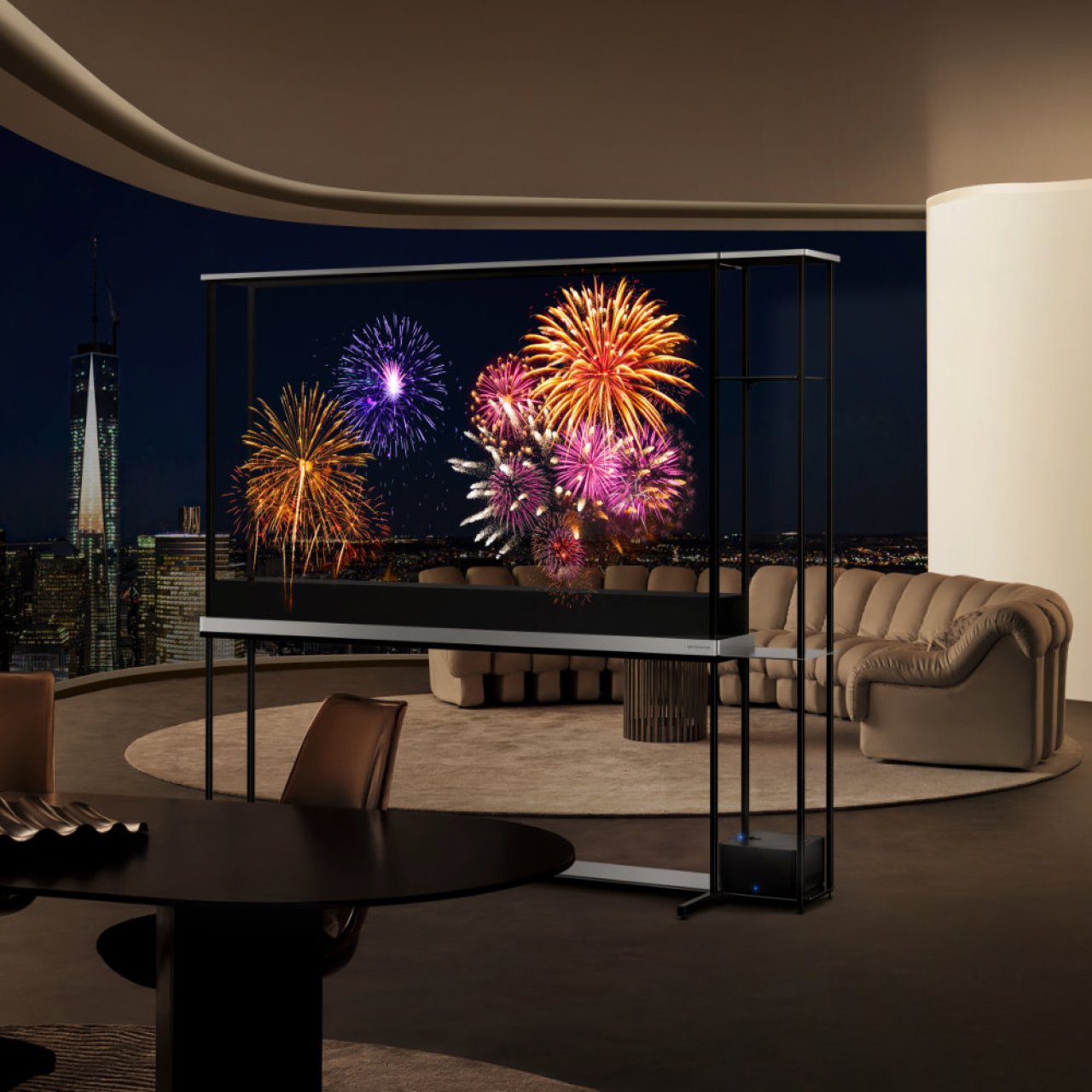 LG commercialise l'OLED T, le premier téléviseur transparent, et il coûte 50 k€