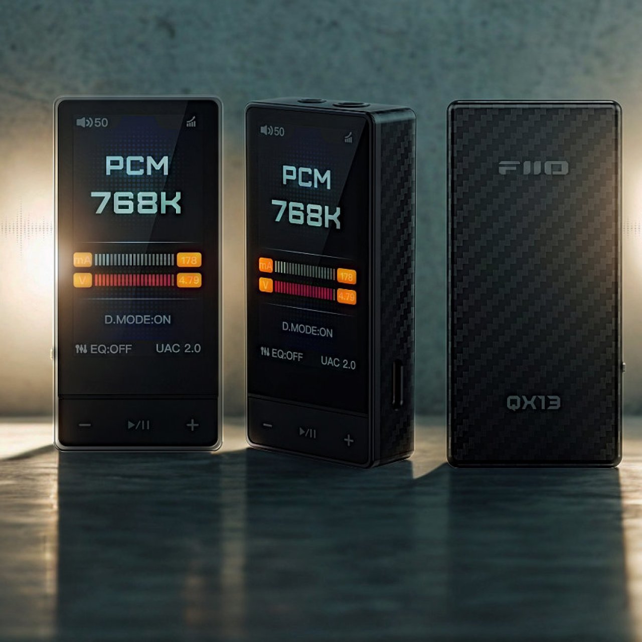 FiiO QX13 : un DAC nomade habillée de fibre de carbone pour transformer votre smartphone en source Hifi Hi-res