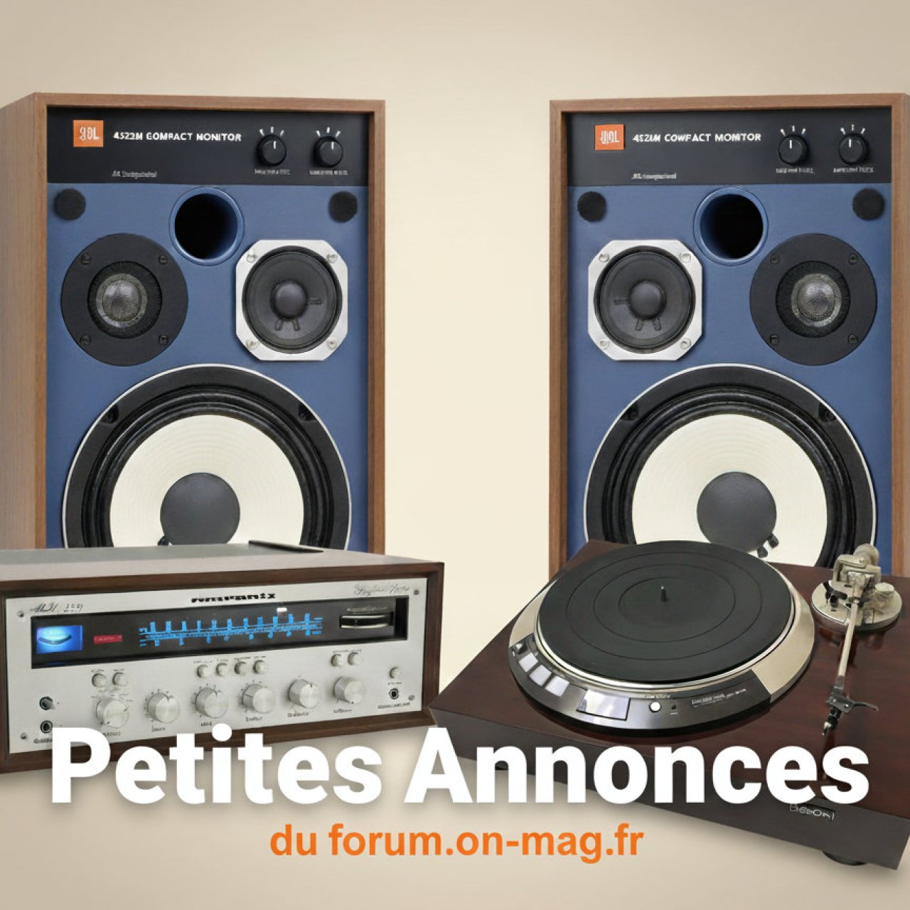 Le bon coin de la Hifi d'occasion et vintage ? Ce pourrait être sur le forum ON-mag.