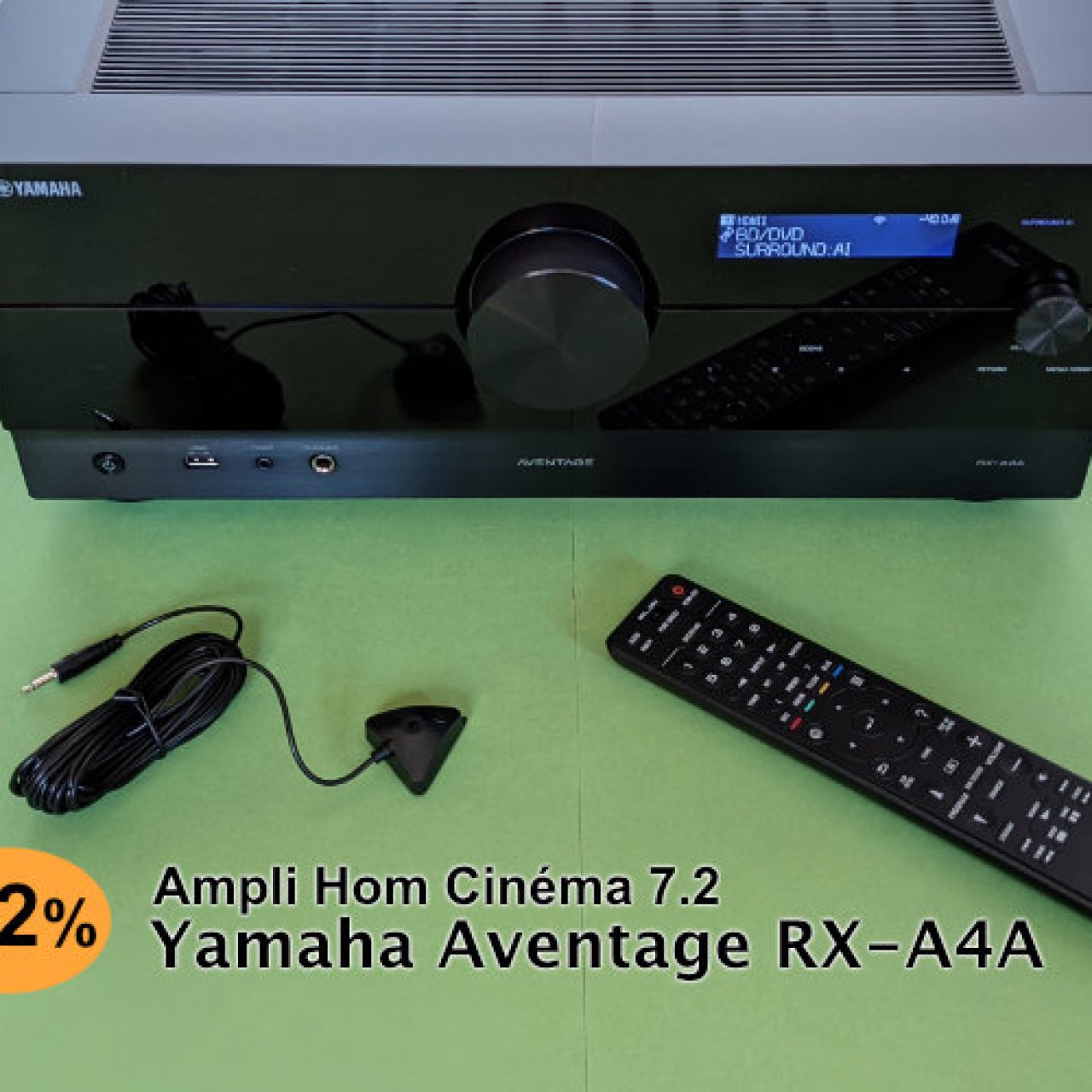 Bon plan Yamaha Aventage RX-A4A : prix record pour cet ampli Home 7.2 ultra complet