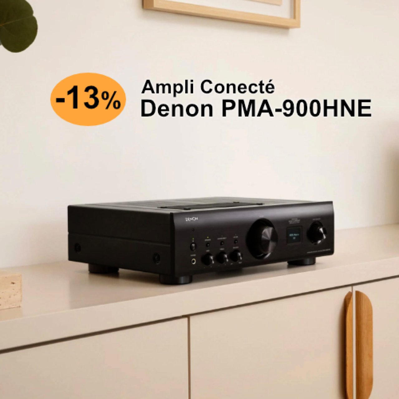 Un prix canon pour le Denon PMA-900HNE, un bel ampli Hifi connecté et très abordable