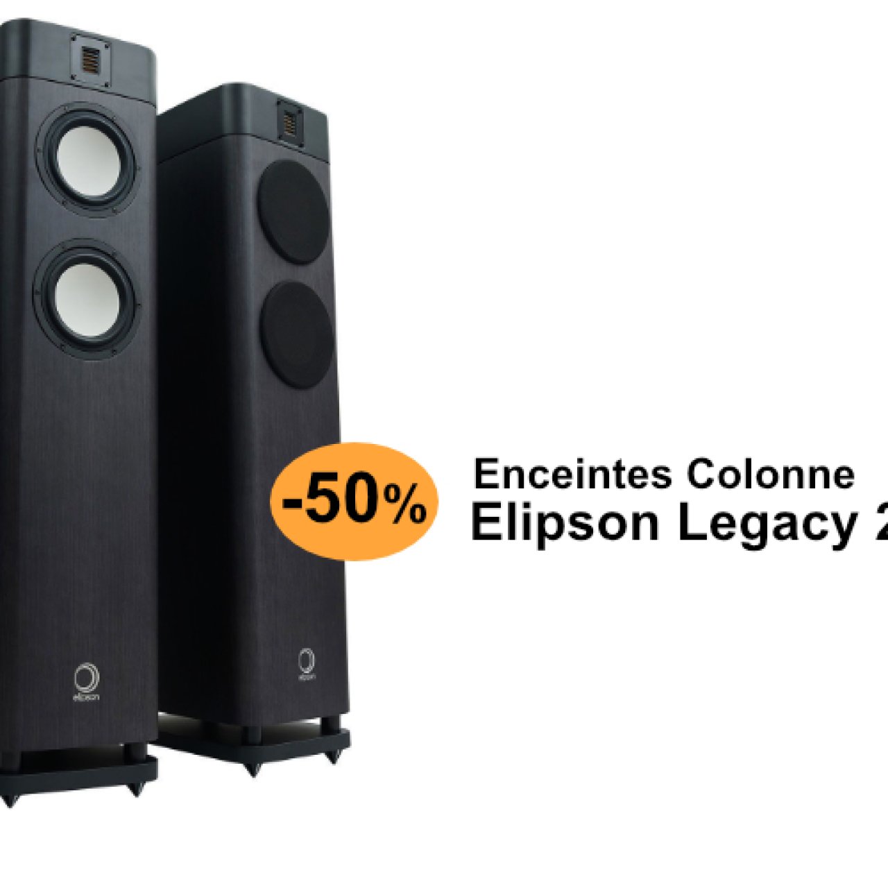 Elipson Legacy 3220 : -50% sur des enceintes colonnes audiophiles Made in France, une bonne affaire très haut-de-gamme