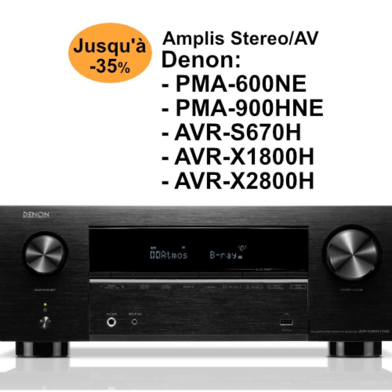 Bon plan amplis Hifi et Home Cinema Denon : les offres PC Componentes qui choquent la concurrence, même Amazon