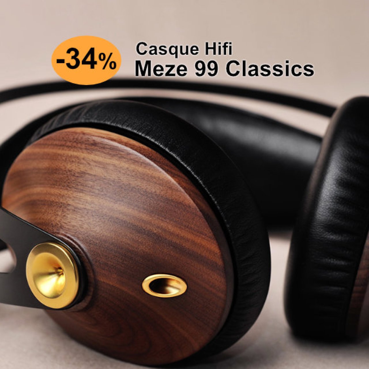 Déstockage final pour le Meze 99 Classics, un casque Hifi, très élégant et musical, désormais iconique