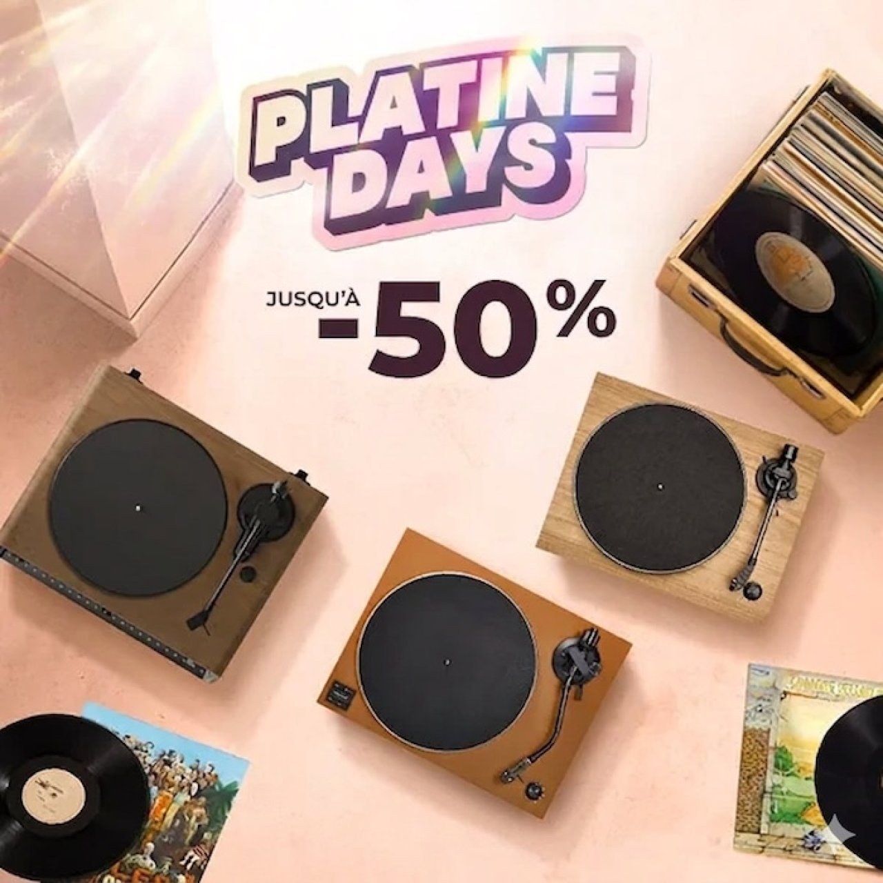 Jusqu'à -50 % sur de bonnes platines vinyles Hifi, des cellules et amplis phono pour les Platine Days chez Son-video