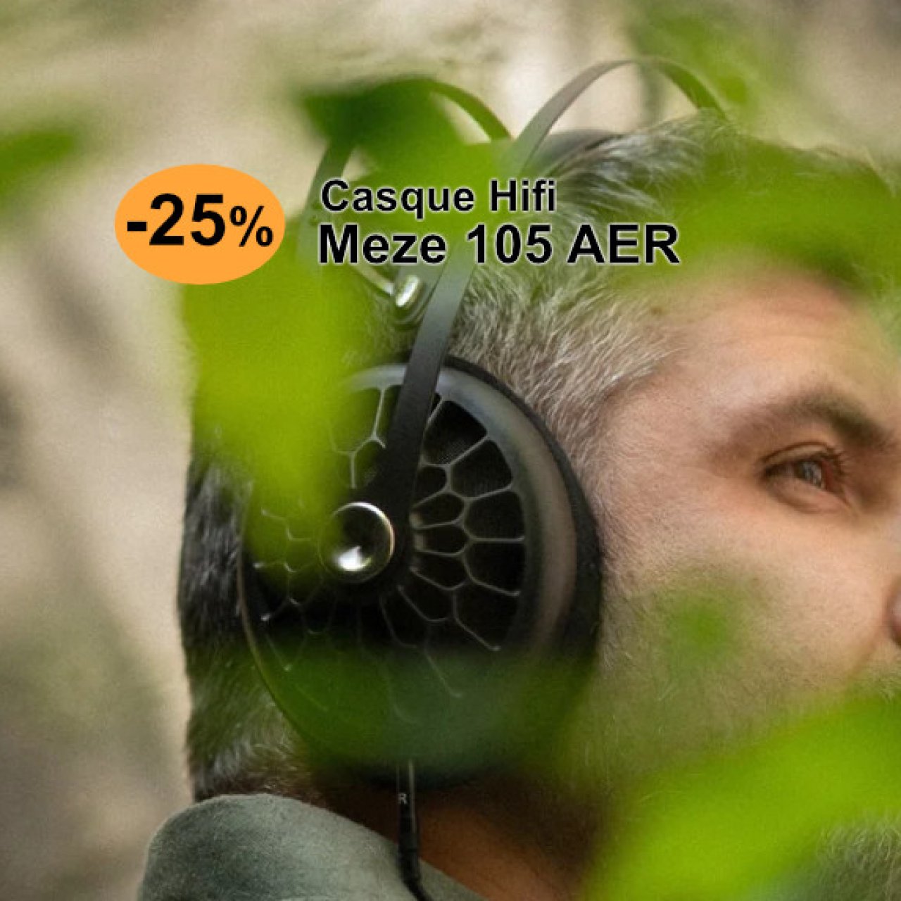 Bon plan audiophile Meze 105 AER : le casque Hifi au design biomimétique et au son polyvalent est à son plus bas prix