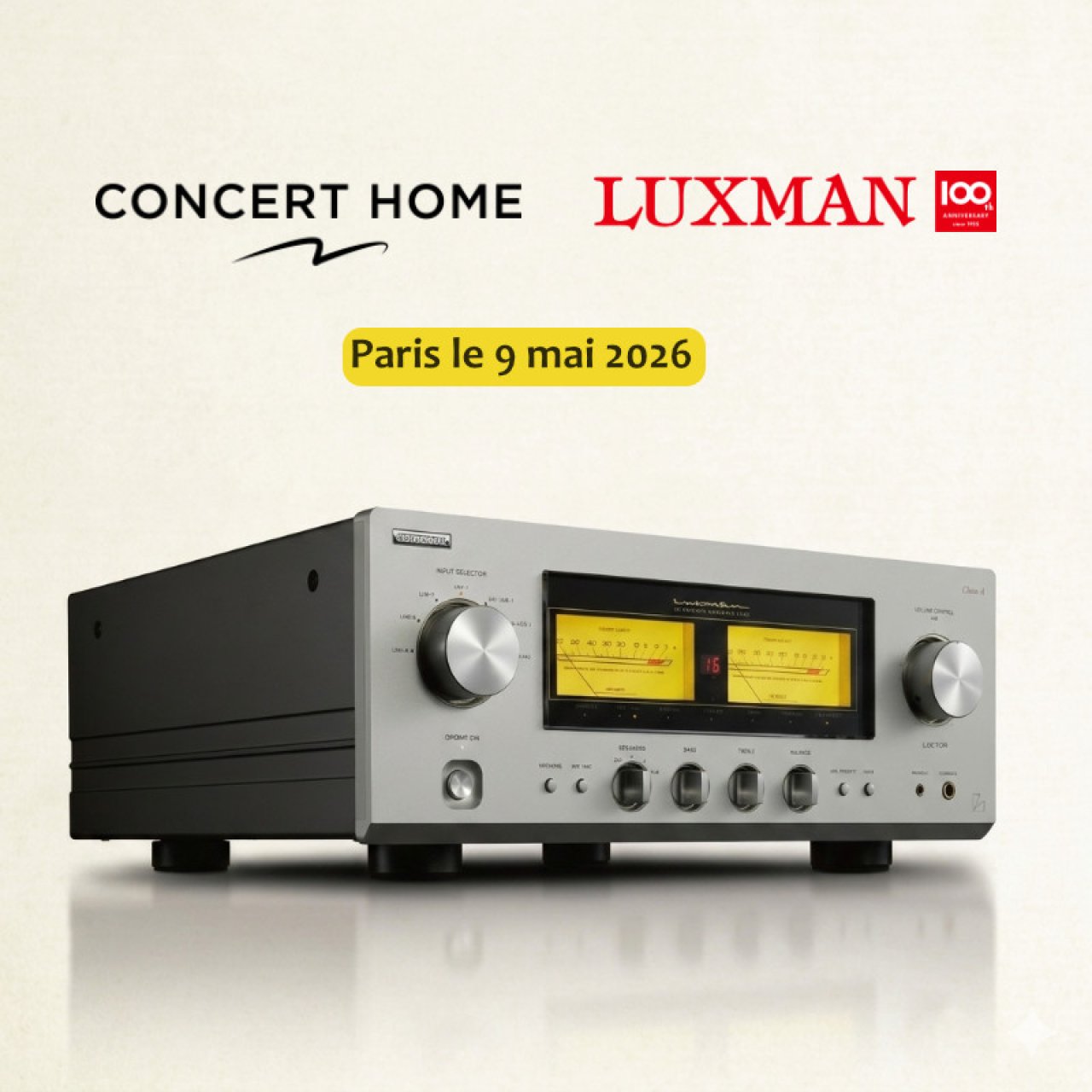 Concert Home à Paris fête le centenaire de Luxman avec une une JPO samedi 9 mai