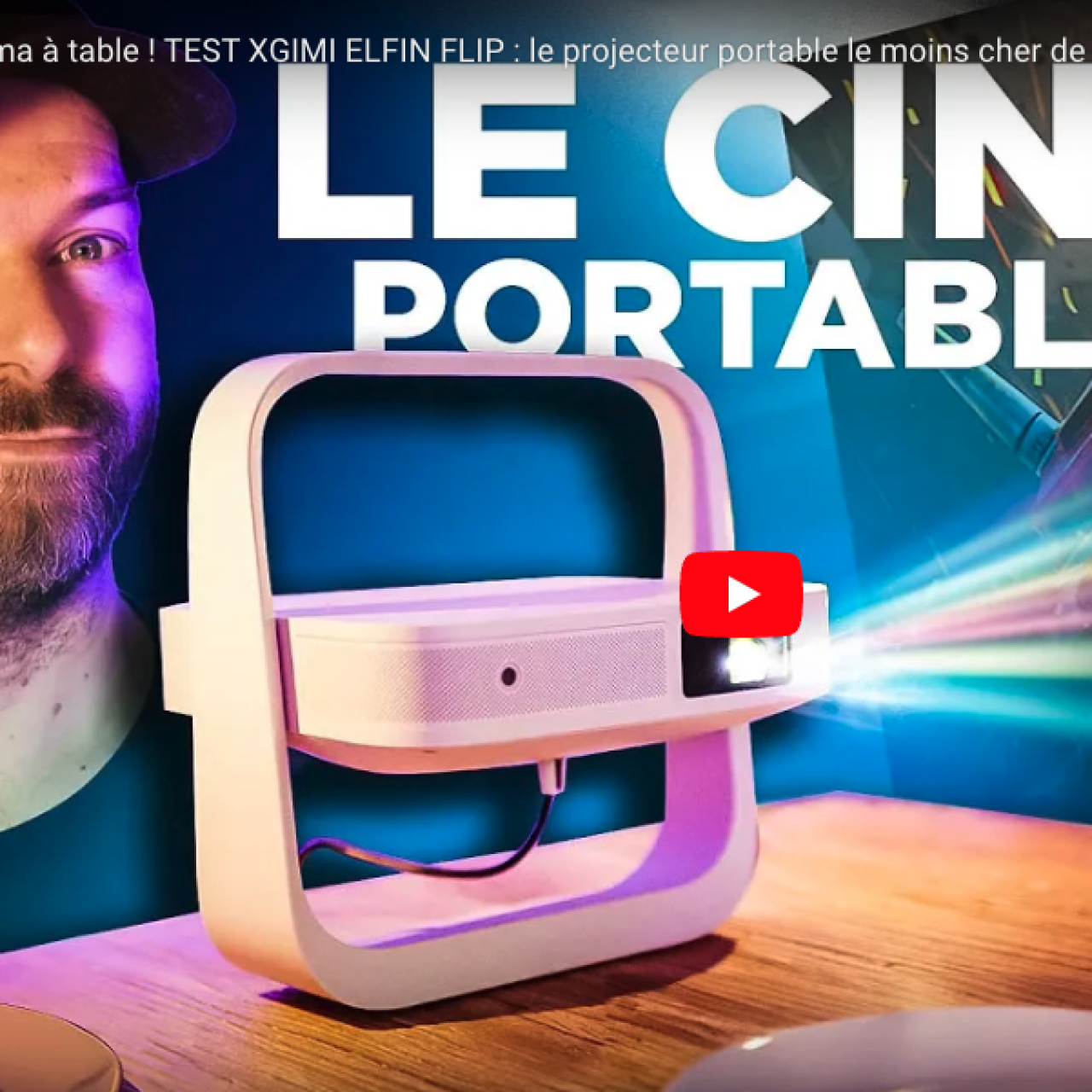 Benji TV teste le Xgimi Elfin Flip