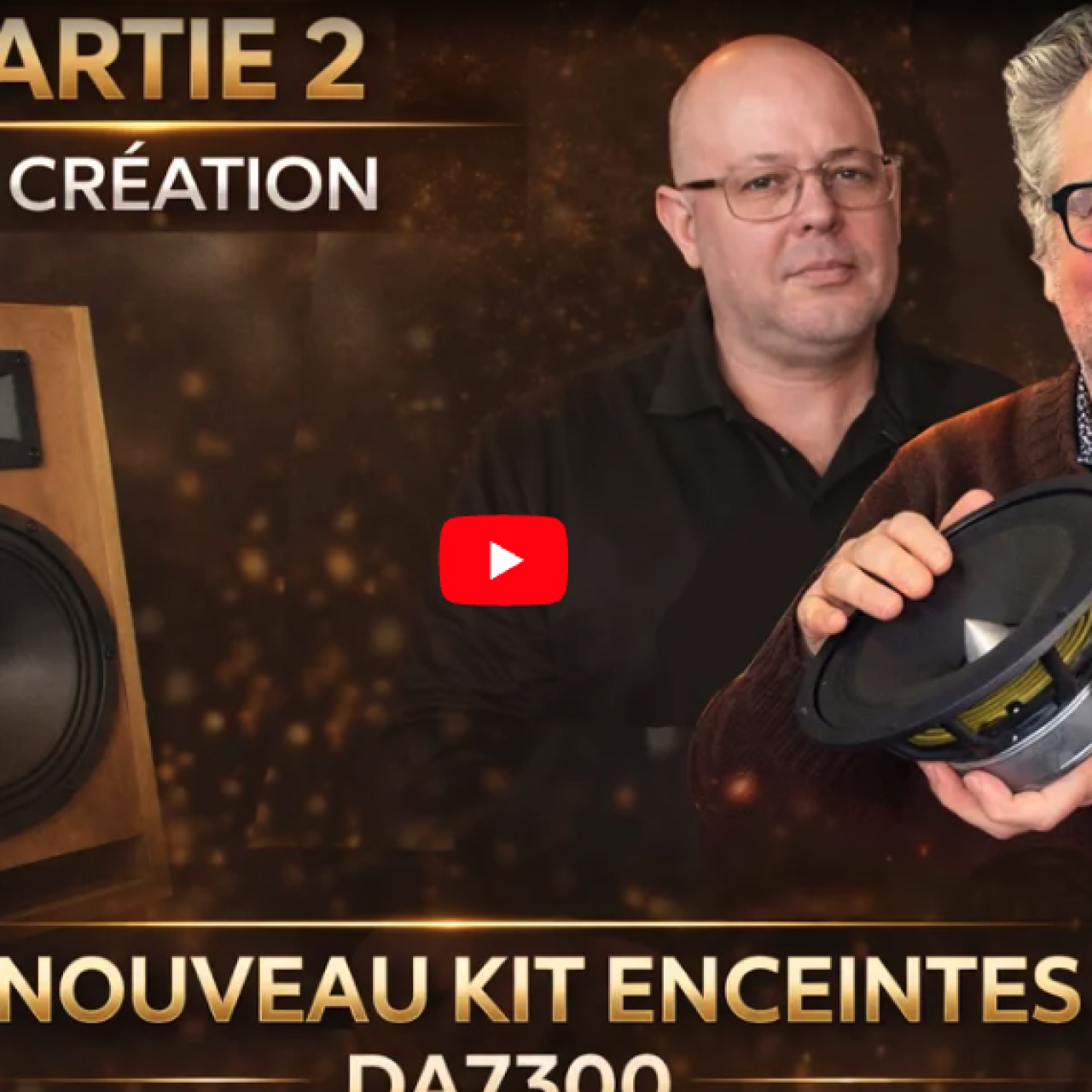 Davis DA7300 : kit d'enceinte hifi de bibliothèque à très haut rendement