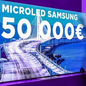 Benji TV teste et mesure le nouvau téléviseur Micro Led géant (114 pouces) de Samsung à 150 k€